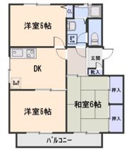 ディアスUの間取り画像