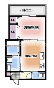 クリエオーレ清瀧の間取り画像