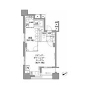 パークハビオ八丁堀の間取り画像