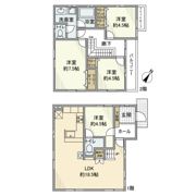 北葛西戸建の間取り画像
