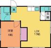 株式会社メロカ様貸家4(芳川町829-2）の間取り画像