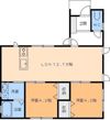 余戸中4丁目平家戸建の間取り画像