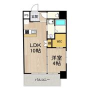 フロンティアテラス江坂(旧サムティ江坂JuReve)の間取り画像