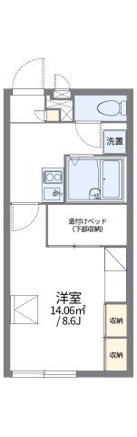 レオパレスビアンコの間取り画像