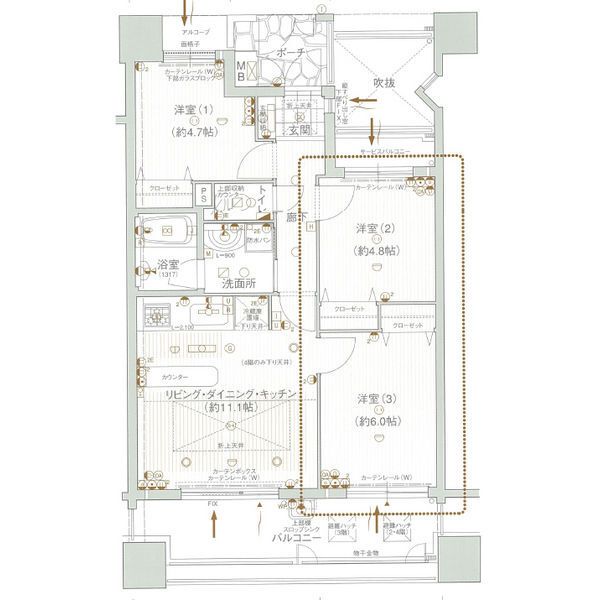 間取図