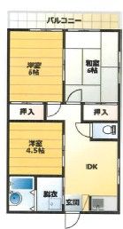 ハイネス福寿の間取り画像