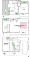 高円寺北一丁目戸建の間取り画像