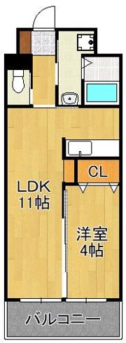 プリンス篠崎の間取り画像