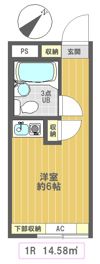 扶桑ハイツ池袋の間取り画像