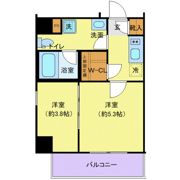 ディアレイシャス南砂町の間取り画像