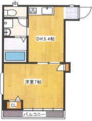 マンション 神戸市東灘区深江南町の間取り画像