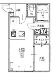 KEIAI RESIDENCE 北戸田Ⅳの間取り画像