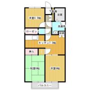 サマックス・サンセールA棟の間取り画像