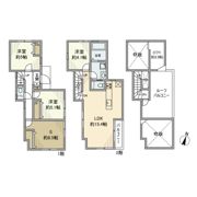 高松戸建の間取り画像