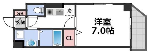 M´プラザ今里弐番館の間取り画像