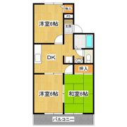 吉田ハイツの間取り画像