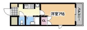 メルベーユTハイツの間取り画像