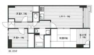 エスポワール善福寺の間取り画像