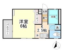 山城TOCの間取り画像
