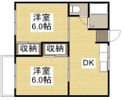 セレッソ吉岡A棟の間取り画像