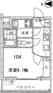グランフェリオ吹上の間取り画像
