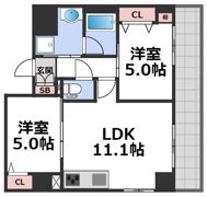 アジハラハイムの間取り画像