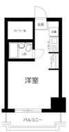モンテベルデ築地の間取り画像