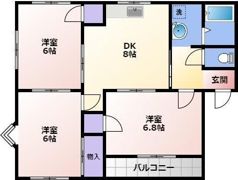 サンシティー本多の間取り画像