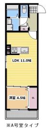 幸福町デザイナーズアパートの間取り画像