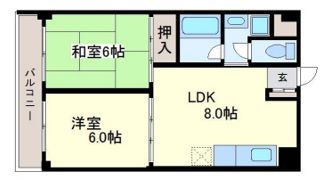 クリア緑地の間取り画像