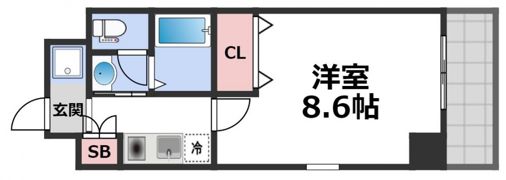 M´プラザ今里の間取り画像