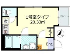 ラソルティ横浜の間取り画像