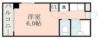 キャッスルマンションの間取り画像