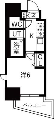 エステムコート名古屋千種グレイスの間取り画像