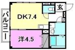 パレステージ土居田の間取り画像