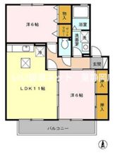 ヴィラージュの間取り画像