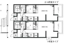 ルミエールガーデン鶴瀬の間取り画像