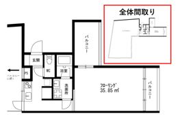 シグマ柿の木坂の間取り画像