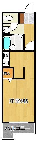 クレベール皇后崎の間取り画像