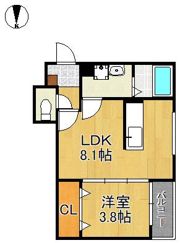 Crecia春の町の間取り画像