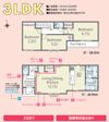リナージュL船橋市芝山23－3期5号棟の間取り画像