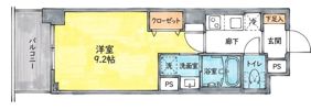 COLORE’ HIRAKATAの間取り画像