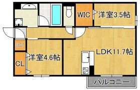D-ROOM御開の間取り画像