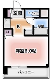 リバティーハイツの間取り画像