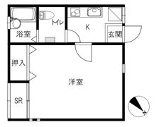 ベルハイムⅡの間取り画像