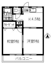 メゾンプラムの間取り画像
