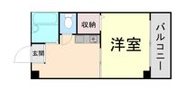 ハーフムーン服部の間取り画像