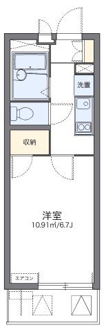 レオパレス桜の間取り画像