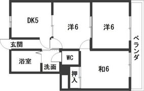 サンシャイン植田の間取り画像