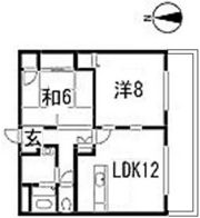 グランデ西原の間取り画像